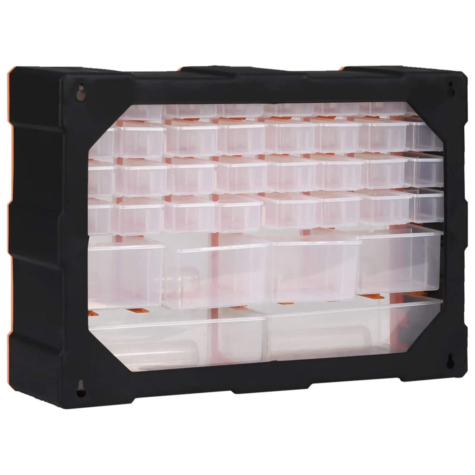 Mobile Contenitore con 40 Cassetti 52x16x37,5 cm,Articoli di ferramenta,Accessori ferramenta,Conservazione/ordine attrezzi,Cassette degli attrezzi(SPU:147577)
