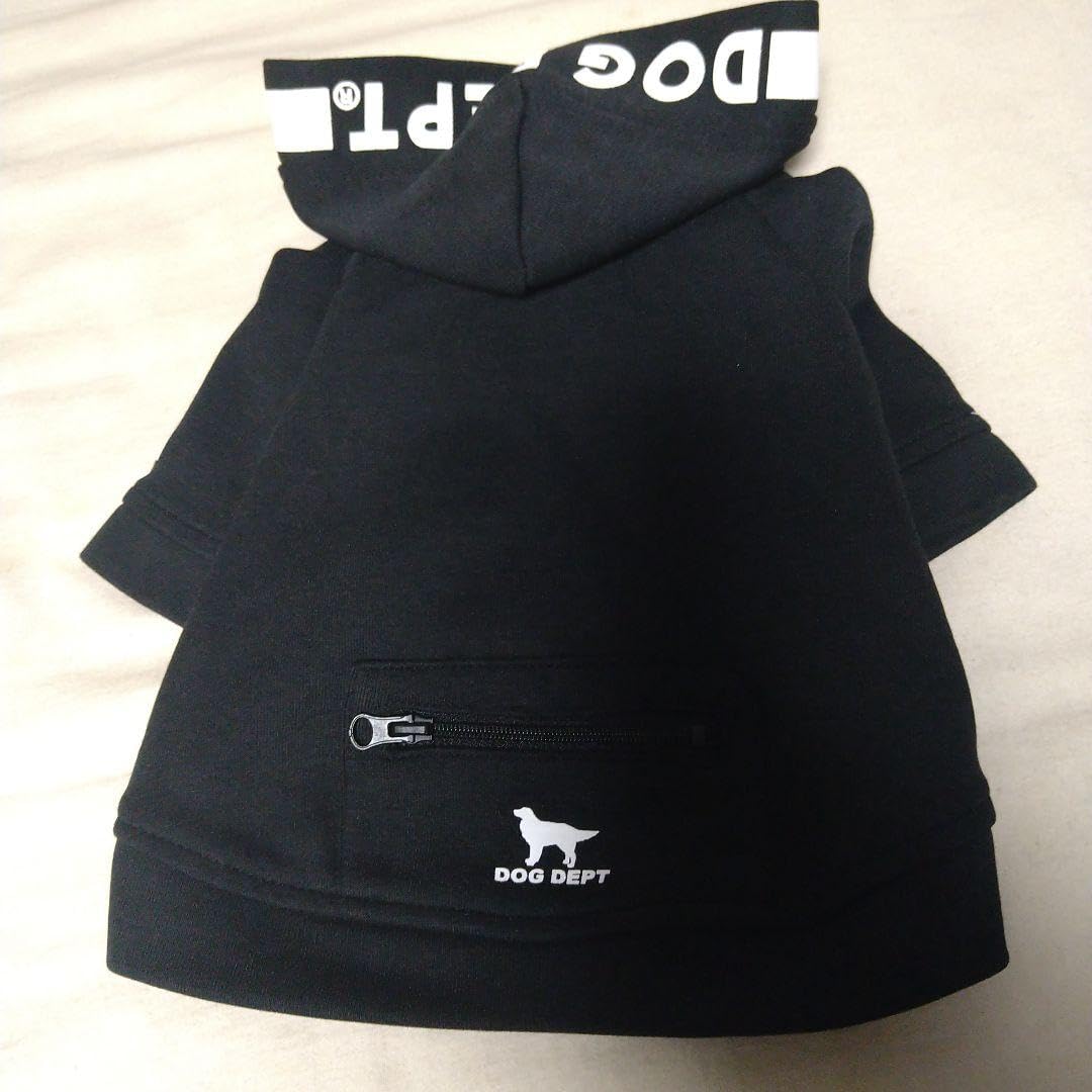Amazon.co.jp: DOG DEPT スナップボタンパーカーS 5000 ドッグデプト