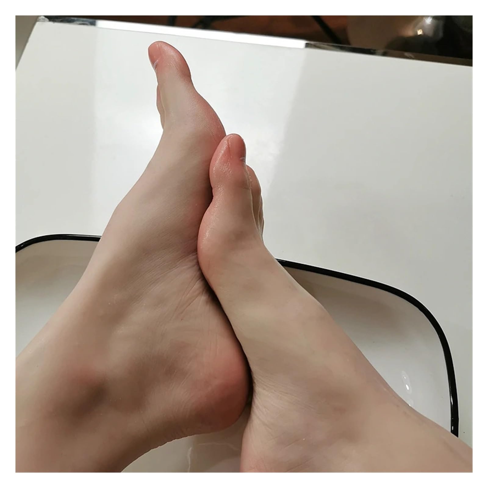 Realistyczny model stopy Widoczne naczynia krwionośne Sztuczne naczynia krwionośne Podgrzewany wyświetlacz paznokci Tarsel Guma Plastik Kobieta TGJ36C(Toes bone,Left foot)