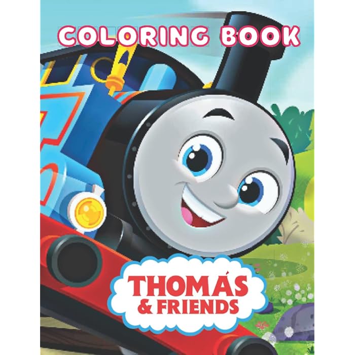 Buy Thomás and Friends Coloring Book: JUMBO Coloring Book With 100