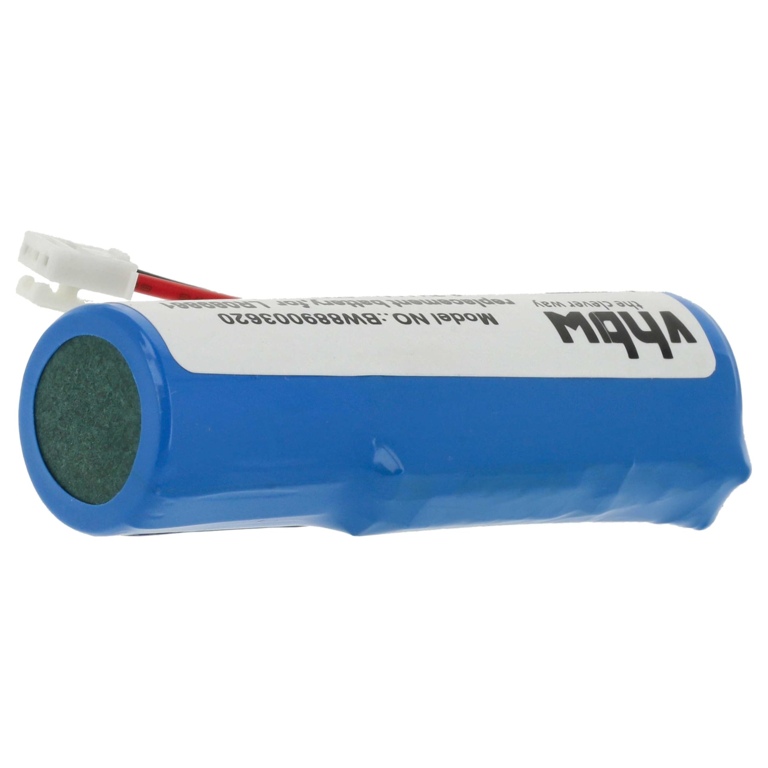 Vhbw 2x Batería Reemplaza Autec MH0707L, NC0707L Para Mando A Distancia Industrial 2300 Mah 72 V Nimh Negro 90776574