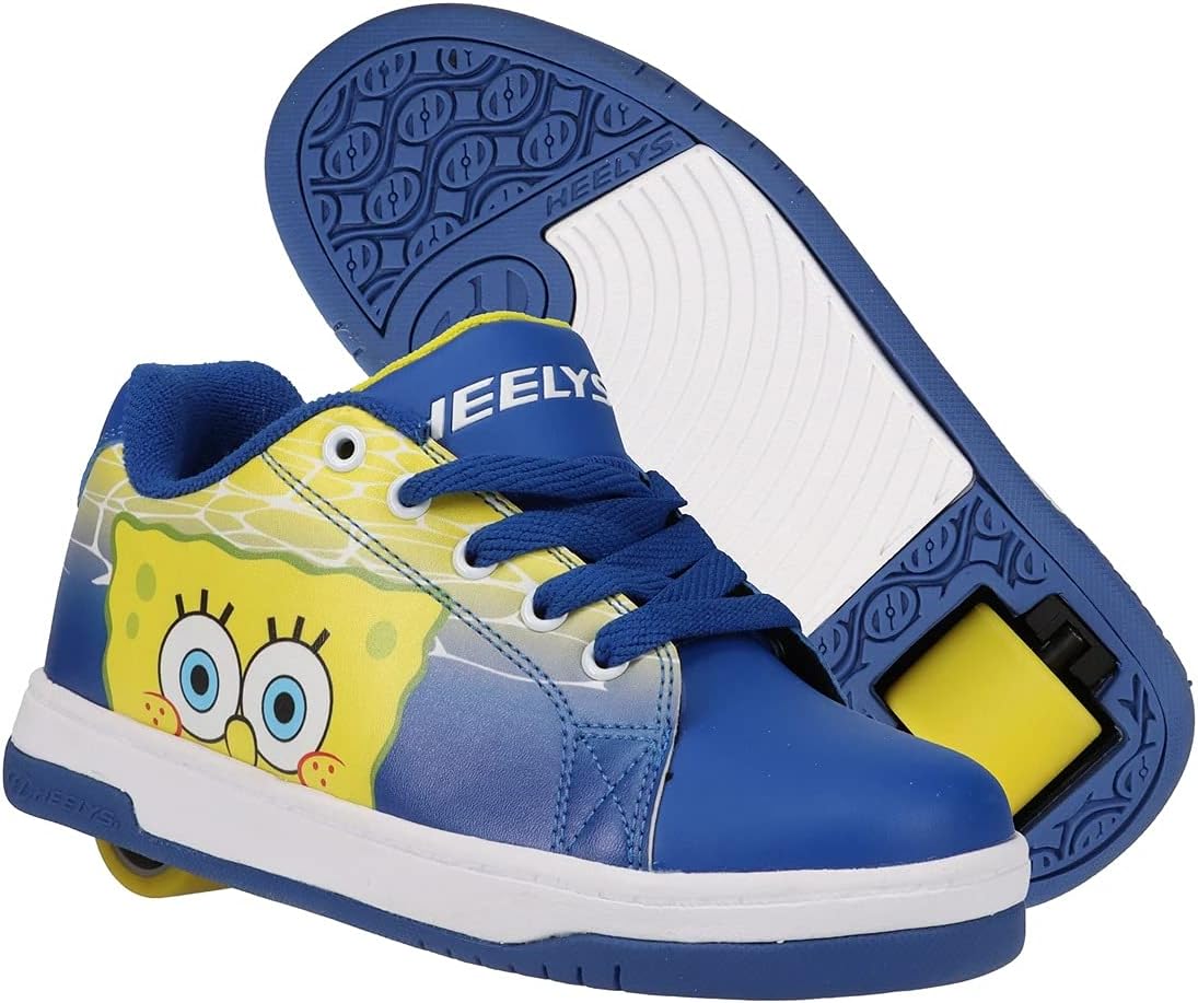 HEELYSUnisex-Child Split Spongebob Wheeled Heel Shoe