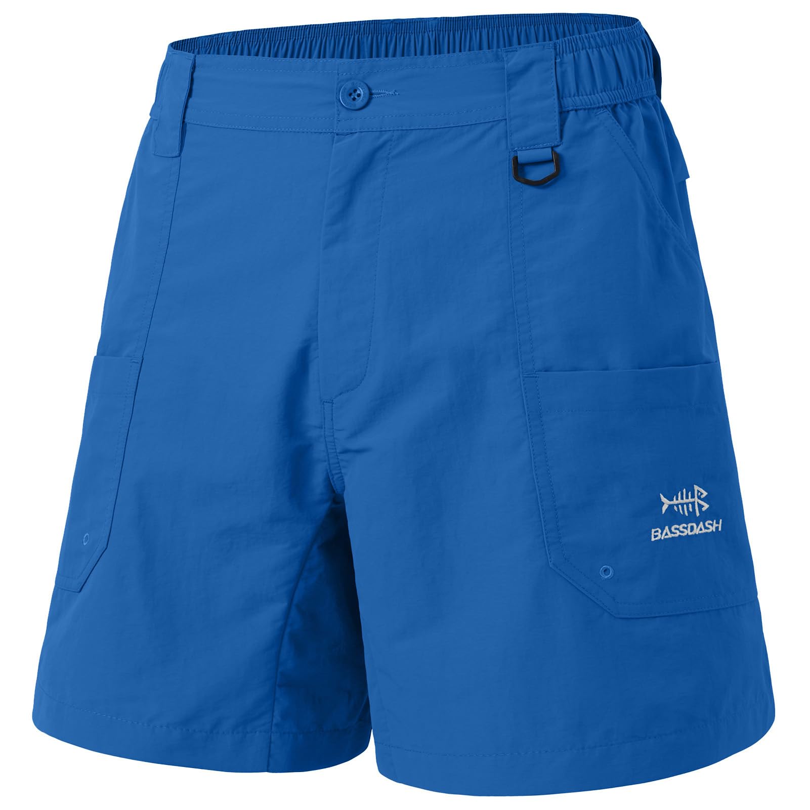BASSDASH Men's Fishing Shorts UPF 50+ Water Resistant Quick Dry Hiking Cargo Shorts with Multi Pocket