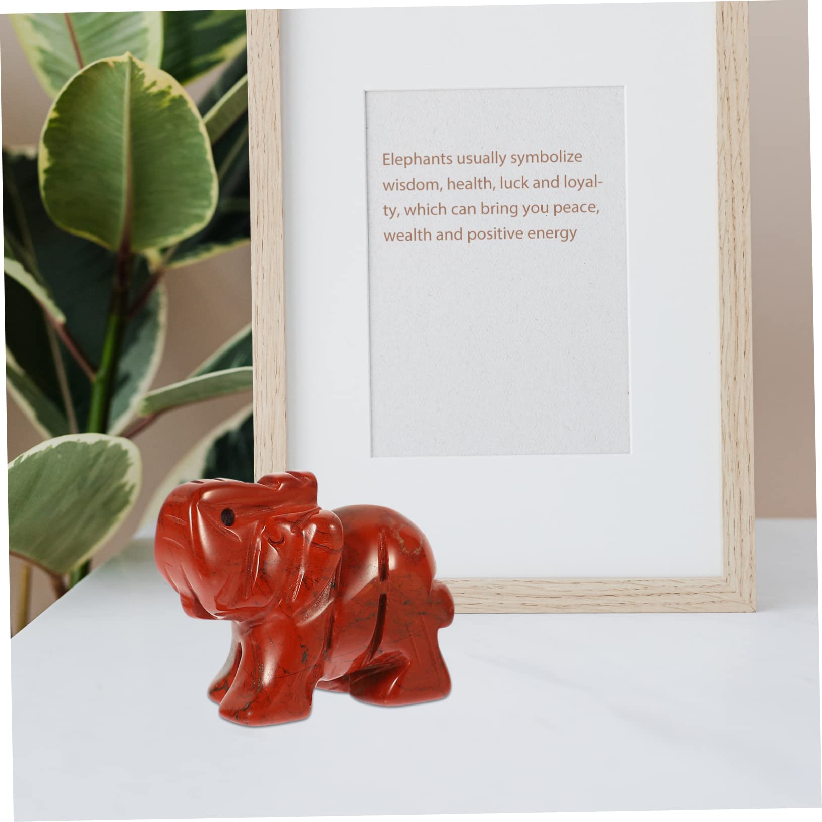 Cabilock 6piezas Estatua De De De Cuarzo Decoración Feng Shui para y Jade Adorno De para Mesas y