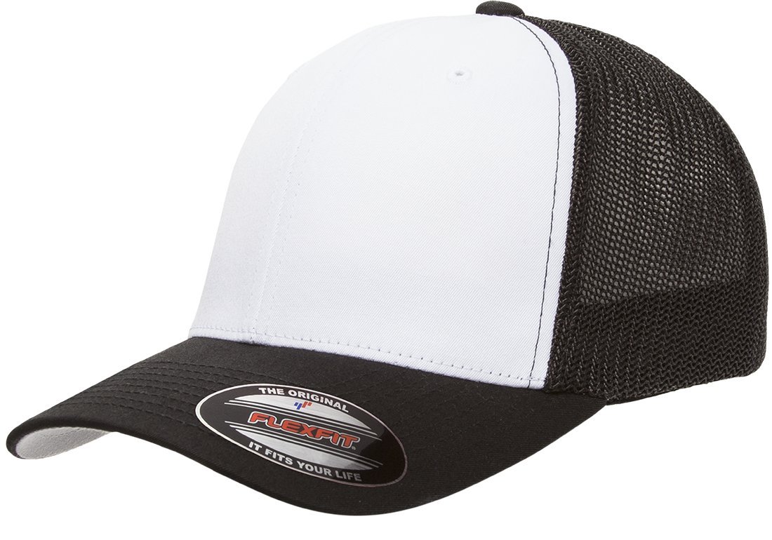 Flexfit Two-Tone Stretch Mesh Fitted Cap Hat