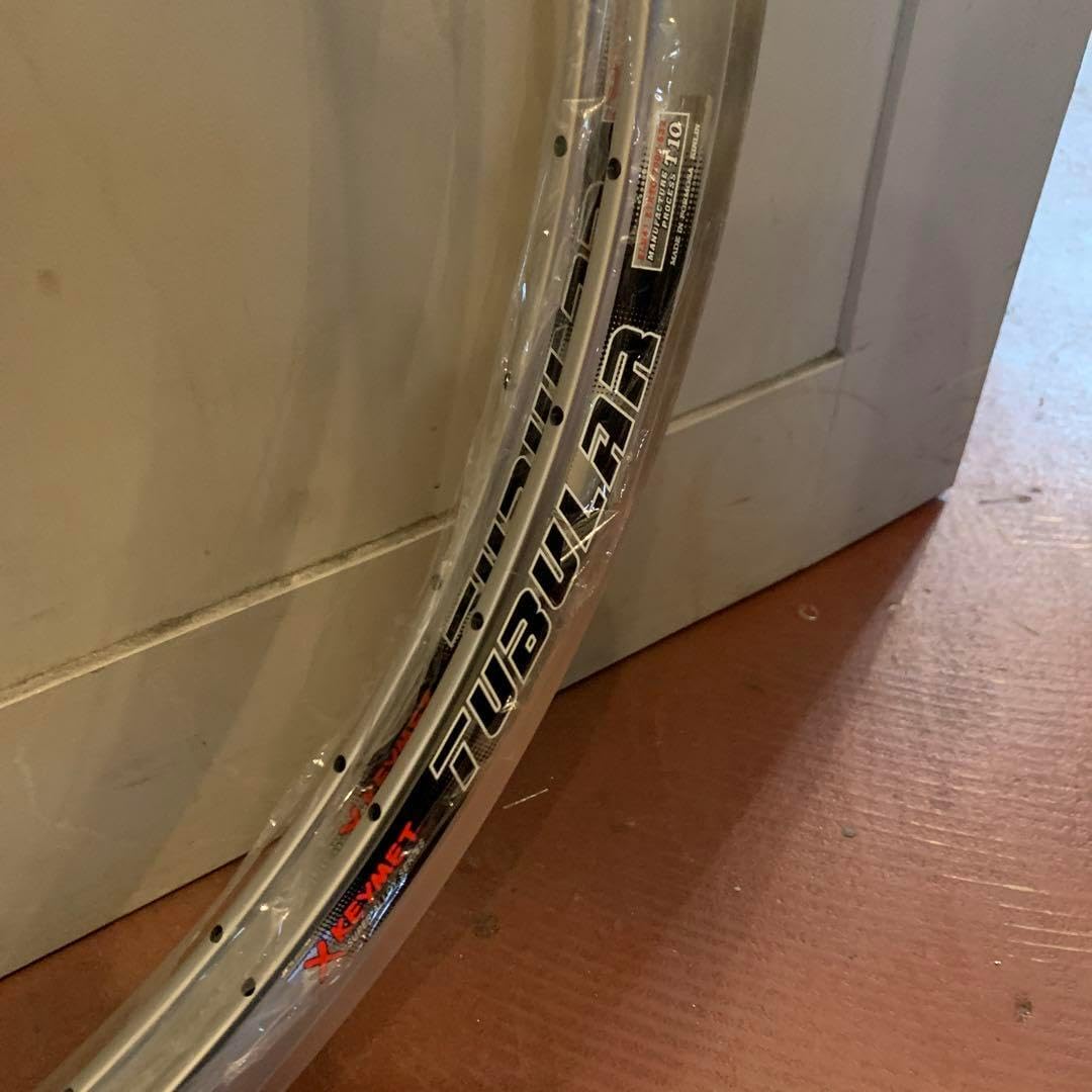 kinlin Xtreme TB-25 チューブラーリム シルバー 36H