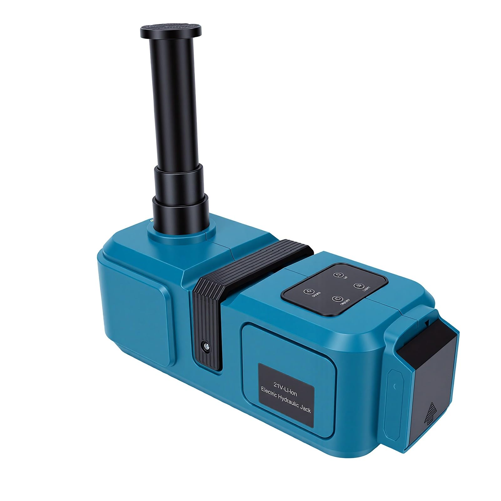 Zunate Cric Idraulico Elettrico da Auto 5 Ton per Camion SUV, Adatto per Batterie BL1815 BL1820 BL1830 Li, Cric di Sollevamento Automatico con Autobloccaggio, Telecomando Portatile