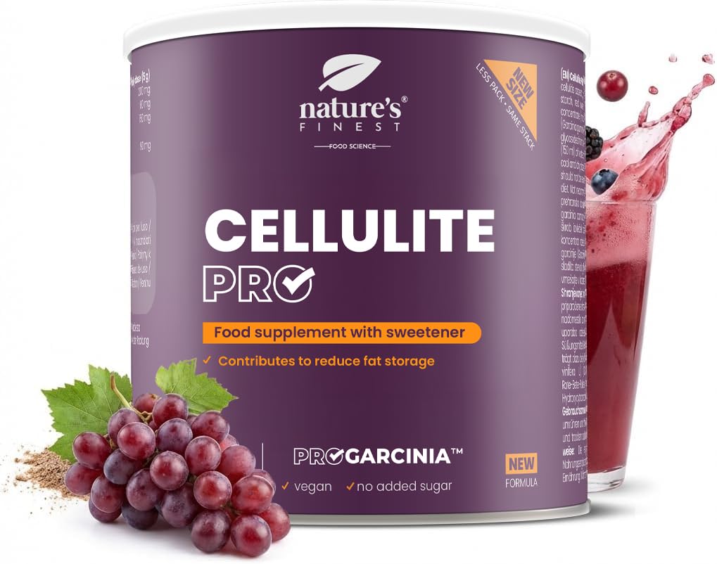 Anti Cellulite Pro | Combate la celulitis | Apoyo adelgazante | Ácido hidroxicítrico | Extracto de Garcinia Cambogia | HCA-image