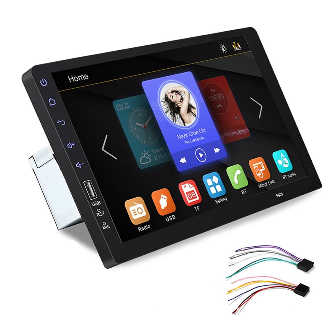 9インチ Bluetooth カーナビ MP5 USBx2 SKU:A3733 Amazon.com: Car Radio Multimedia Video Player 2DIN Universal 9
