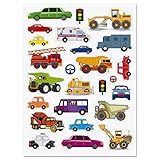 CURRENT Cars and Trucks Stickers - 50 Stickers