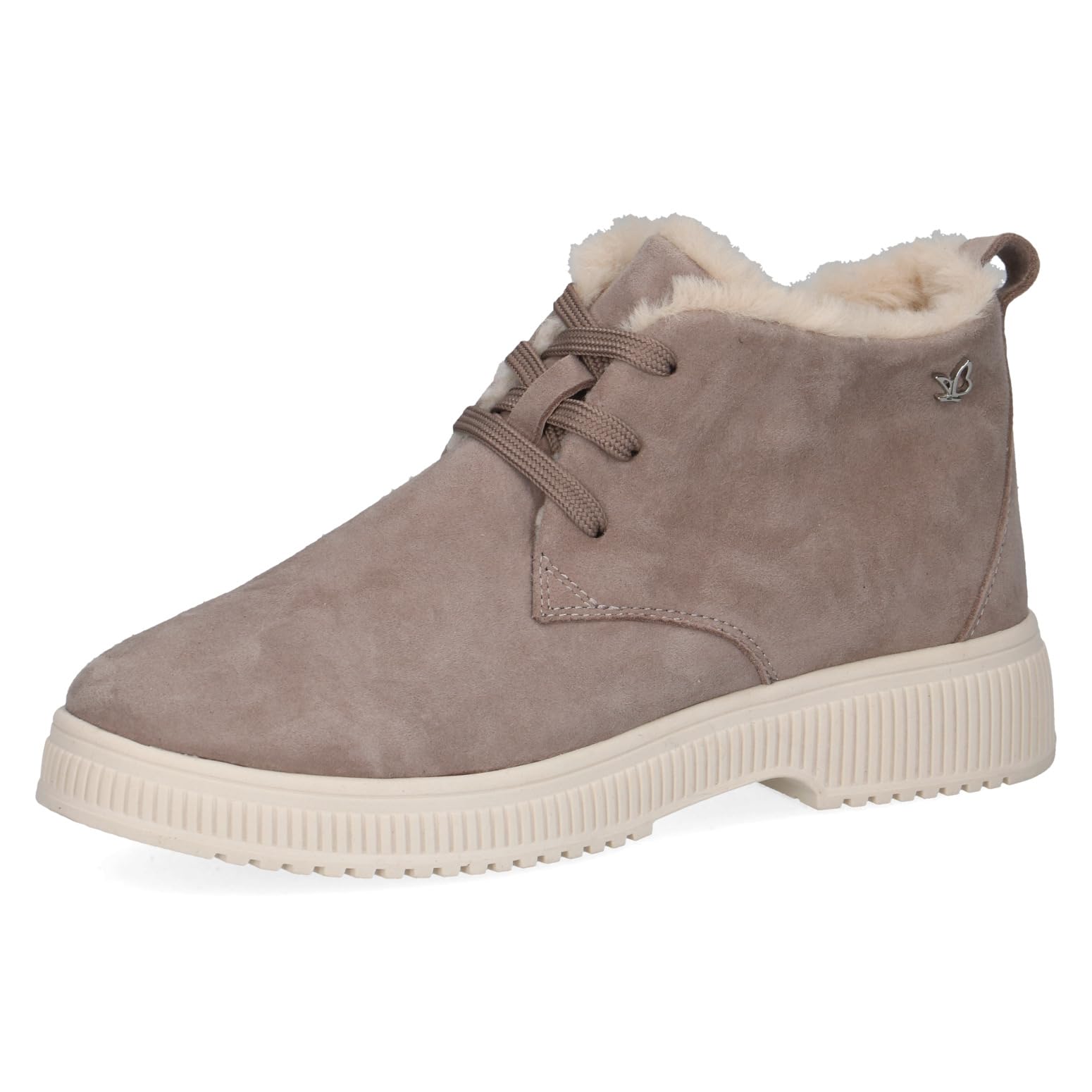 CAPRICE Damen Schnürschuhe aus Leder Gefüttert