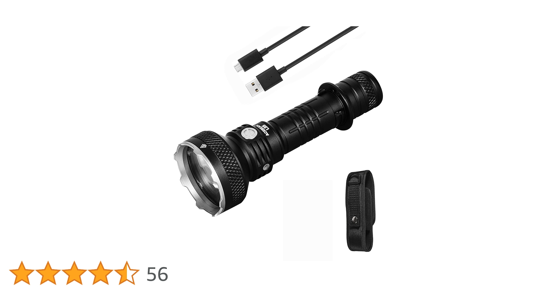 Amazon.co.jp: ACEBEAM L35 タクティカル懐中電灯 5000 ハイルーメン