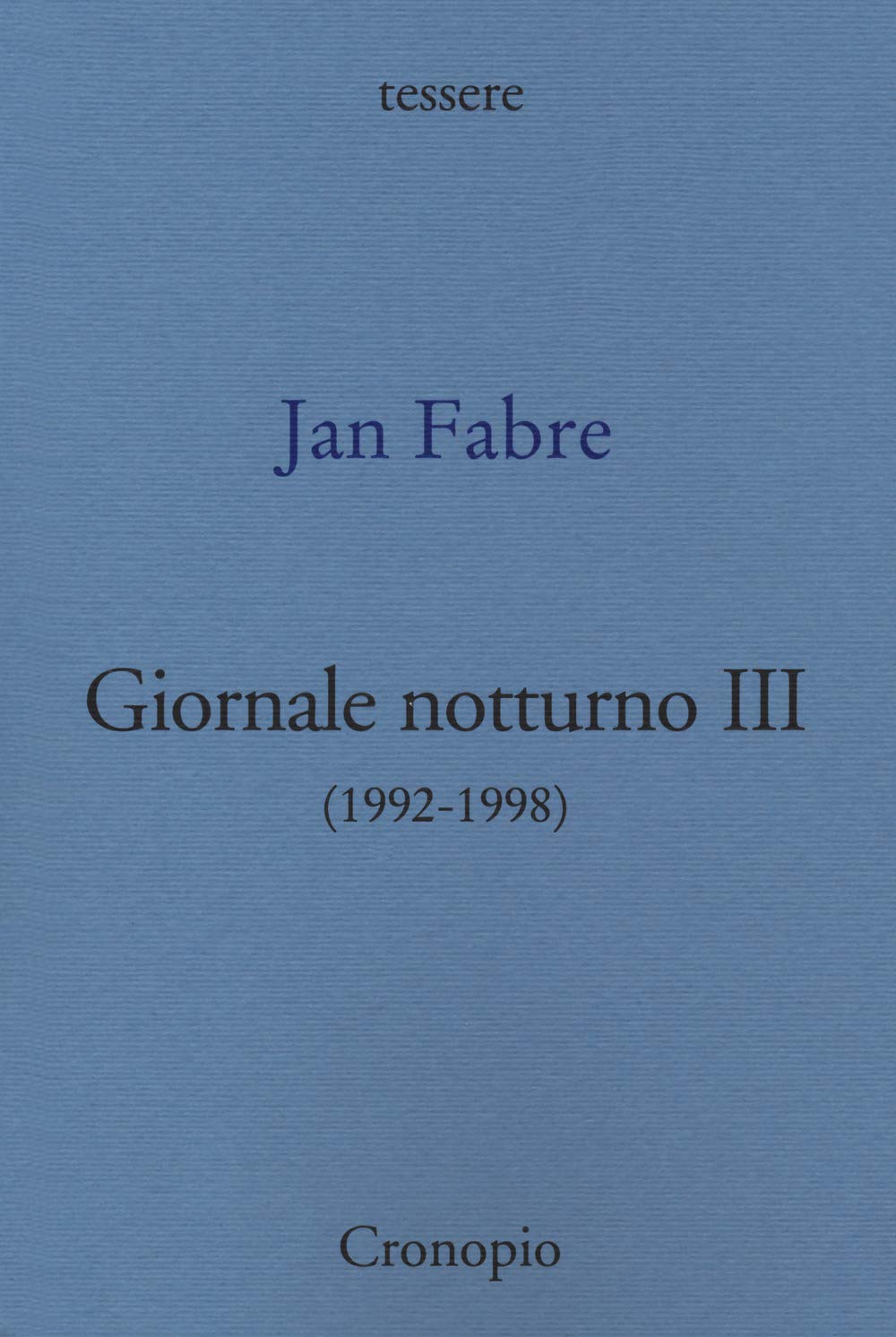 Giornale Notturno (1992-1998) (Vol. 3) - 4