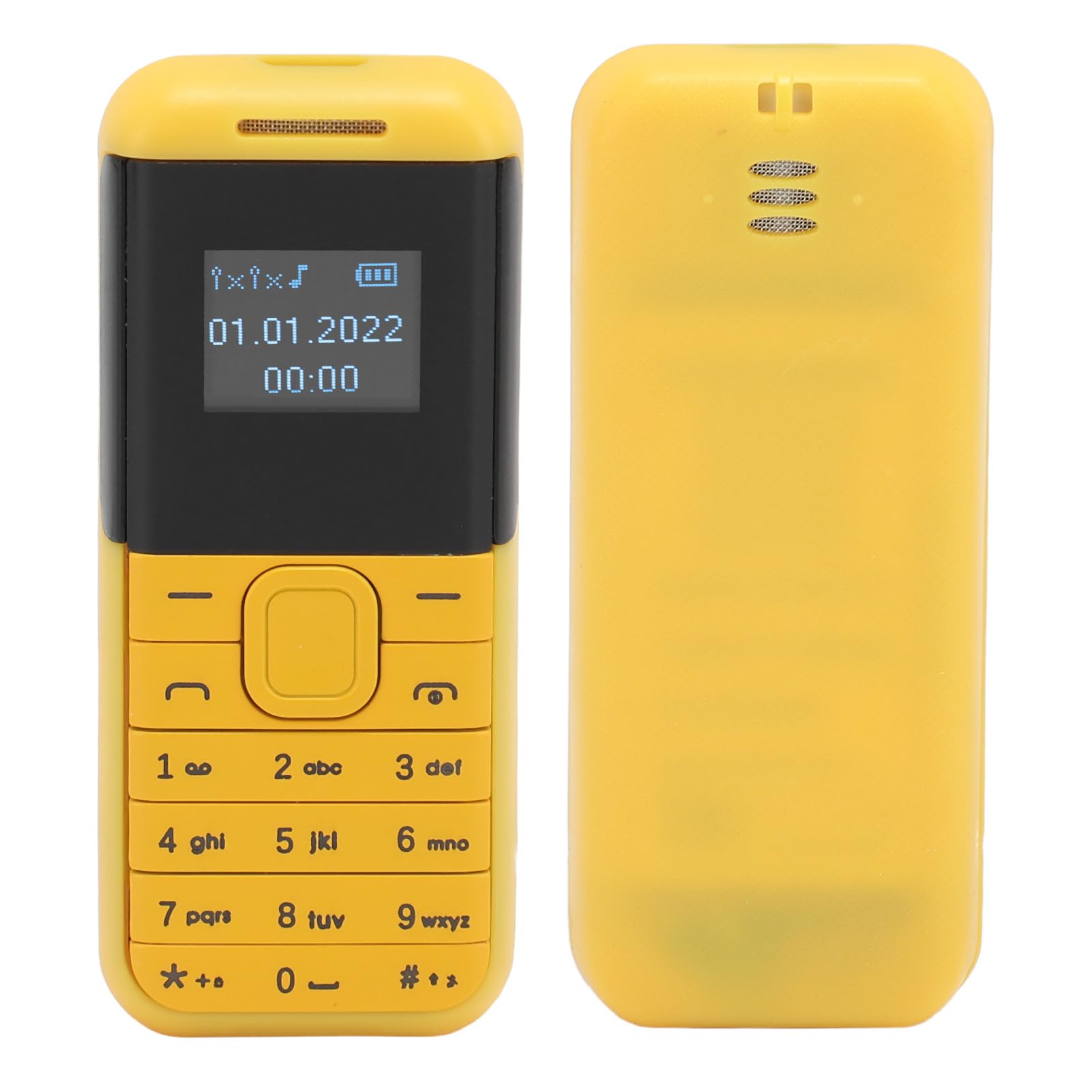 Goshyda Handy, Kompaktes Design, Dual-Nano-SIM-Karten, Geringere Strahlungsrate, Eingebauter Lithium 57 G, mit Ladekabel, Zum Schutz Schwangerer Frauen und Kinder vor Strahlung