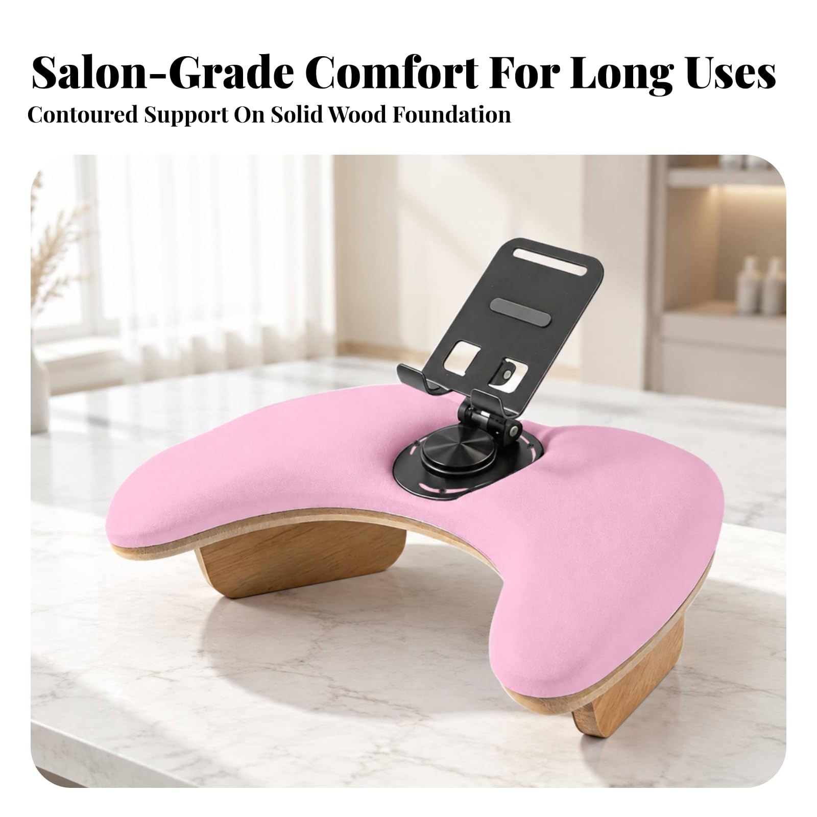 Support Main pr Manucure Compact | Rotatif, Stable, Mobilier, pr manucure à Domicile, Prothésistes Ongulaires,