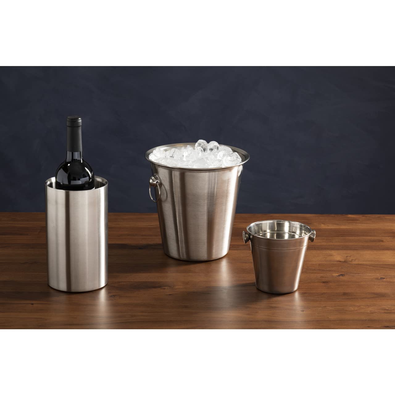 Premier Housewares 0507784 Secchiello per Champagne/Vino in Acciaio