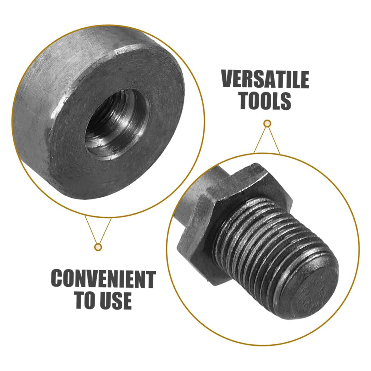 Punta per Spaccalegna in Acciaio ad Alto Carbonio 42mm per Trapano, Utensile Pesante per Spaccare Legna Funzionamento Semplice ed Uso Facile per Splitting Legna da Ardere