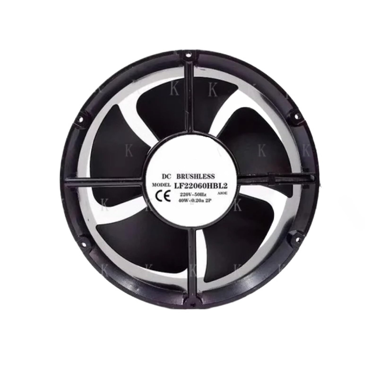 BRODEFUP LF22060HBL2 220V 40W 22CM Axial Ball Bearing Cooling Fan