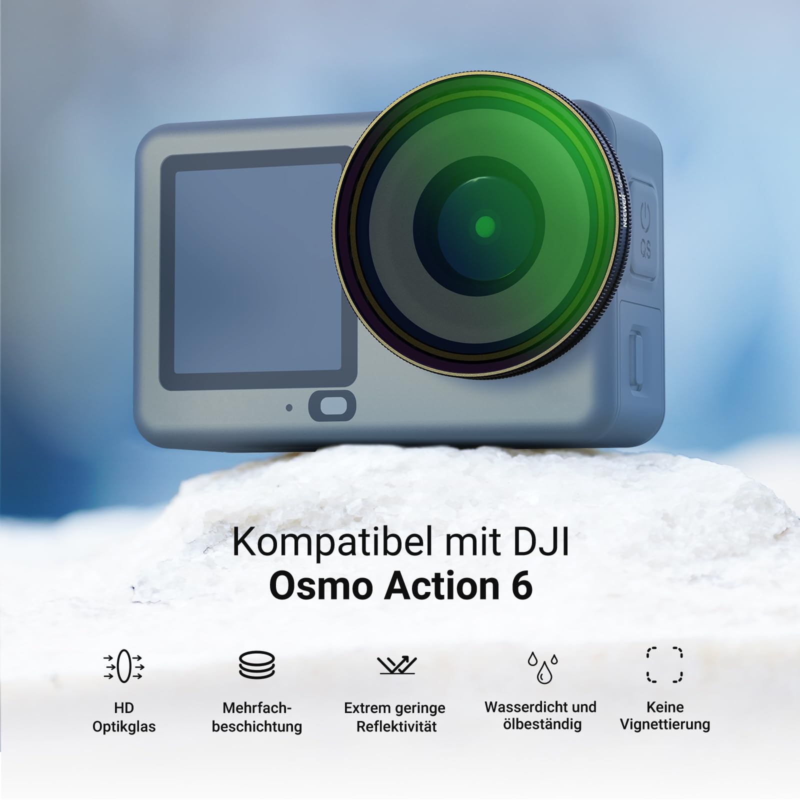 Neewer CPL Filter Kompatibel mit DJI Osmo Action 6 nur – Bild 2