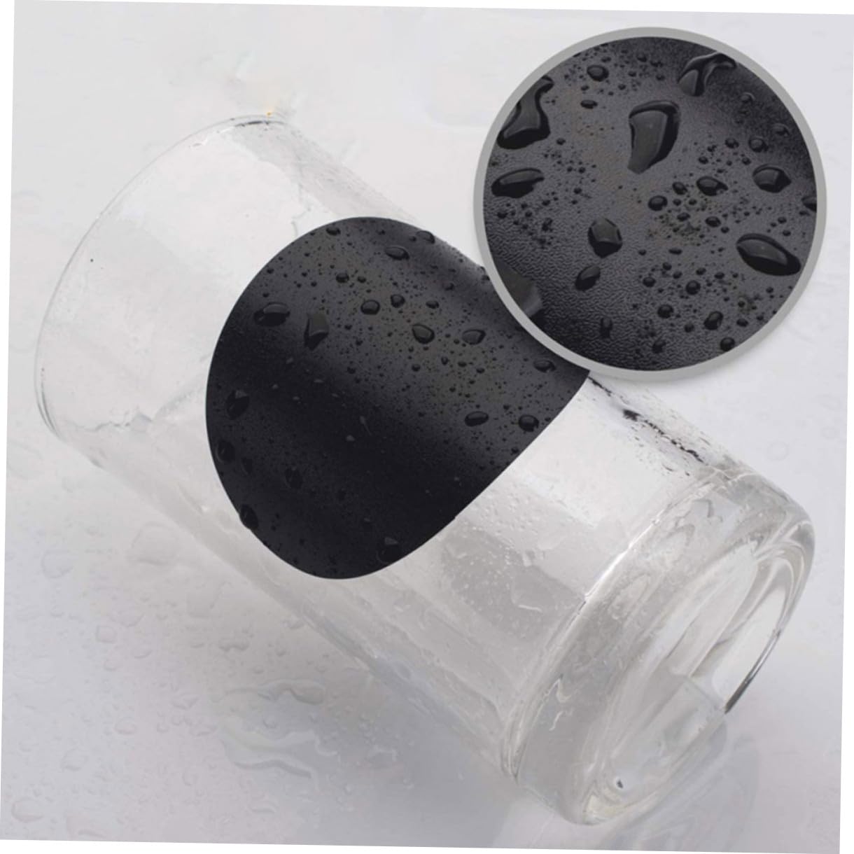 NUOBESTY 6 Rollen wasserfester Handyaufkleber schwarze Körbe wiederverwendbare Aufkleber für Tafeletiketten Korb Tafelkleister wasserfeste Aufkleber für Tafeletiketten wasserdicht y2