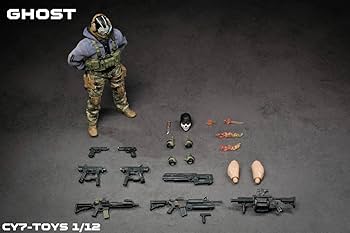 Amazon.co.jp: [Tbmodel] CY7-TOYS1/12 フィギュア用 GHOST素体