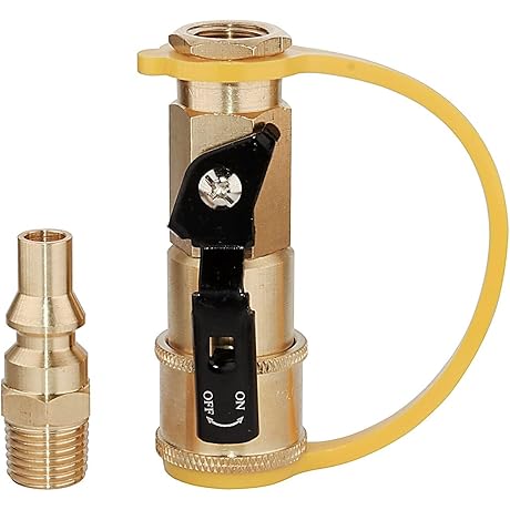 DozyAnt Propane RV Adapter for Quick Connection and Disconnection