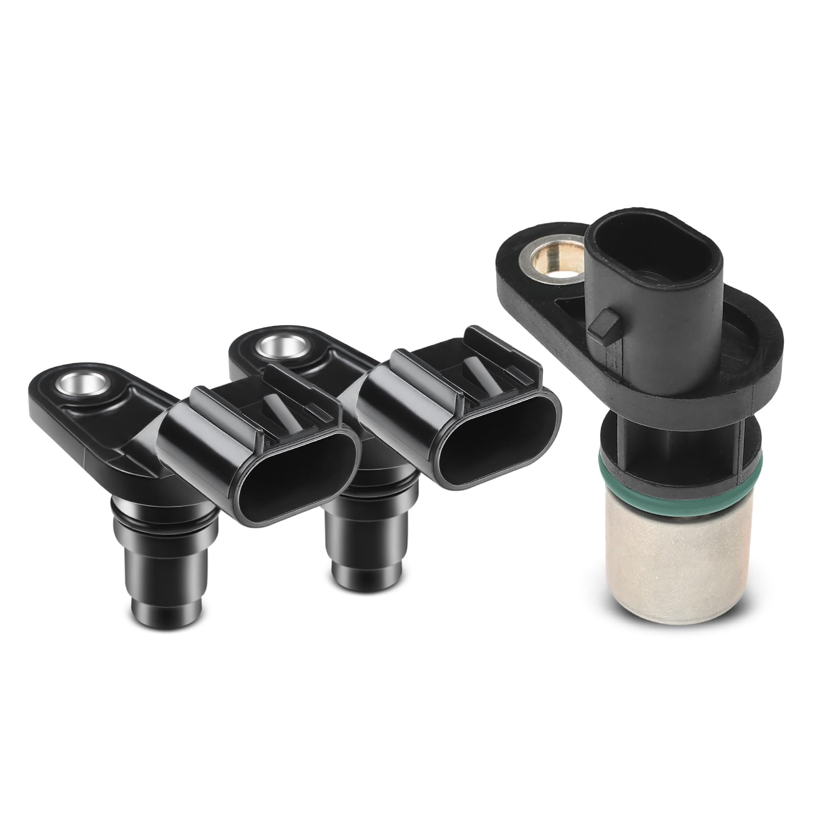 A-Premium 3-PC Engine Camshaft Crankshaft Position Sensor Compatible with Chevrolet HHR 2006 2.2L, Replace# 12567712, 12577245