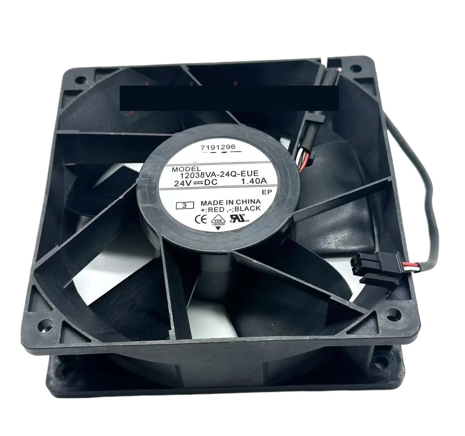 LZIKKGKI 12038VA-24Q-EUE 24V 1.40A Cooling Fan 120X120X38mm