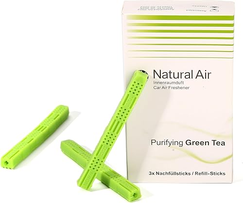 Repuesto de repuesto para ambientador natural compatible con kit de arranque de aire natural BMW (té verde purificador)