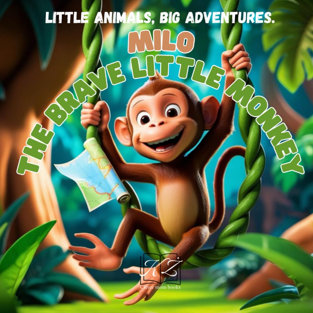 Milo The Brave Little Monkey (Little Animals, Big Adventures)