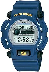 Relogio Casio G-shock Dw9052 Azul/Preto Alarme Cron Wr 200