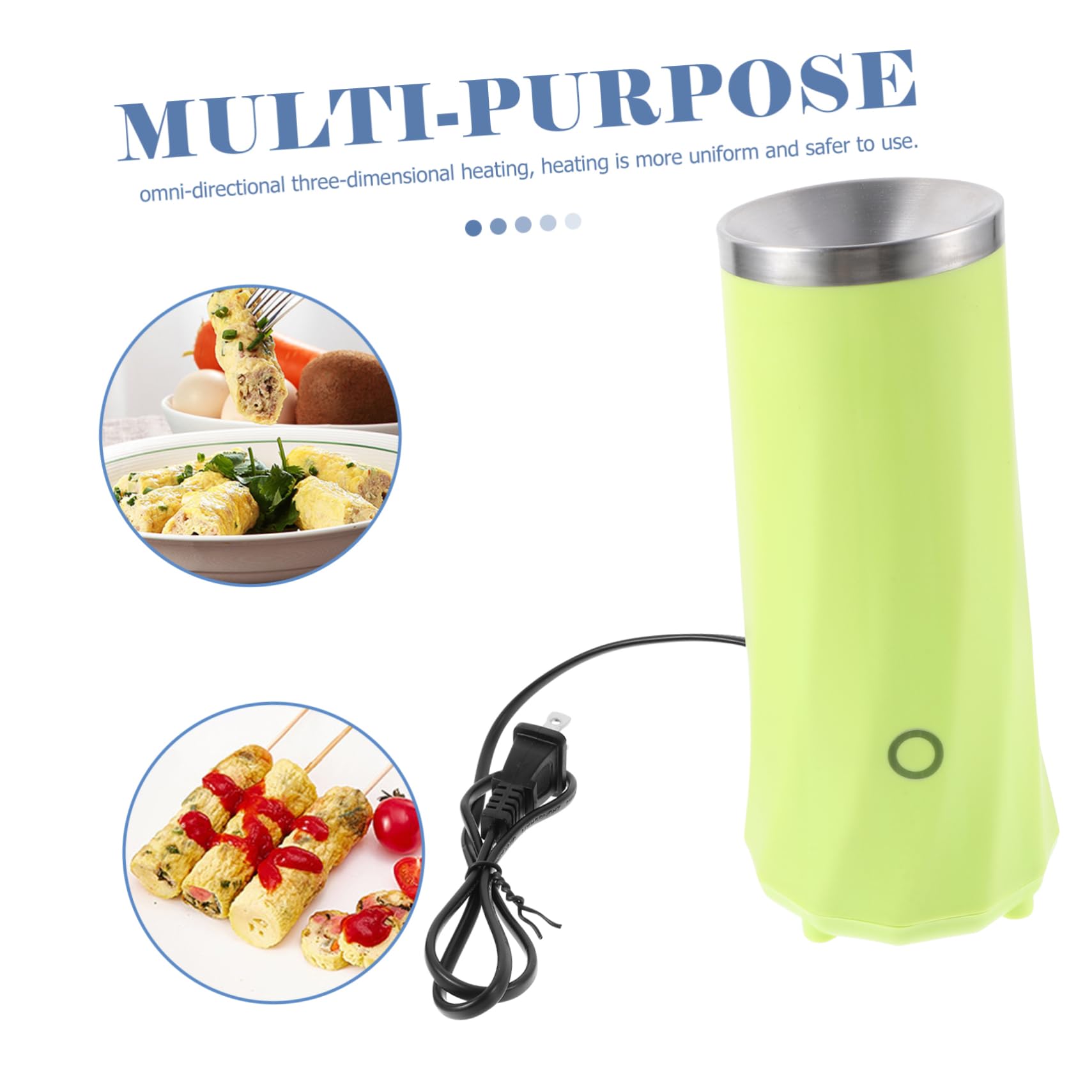 MOLUCKFU 110v Automatic Roll Maker Machine Breakfast Sausage Cooker for for Home Office and Dorm