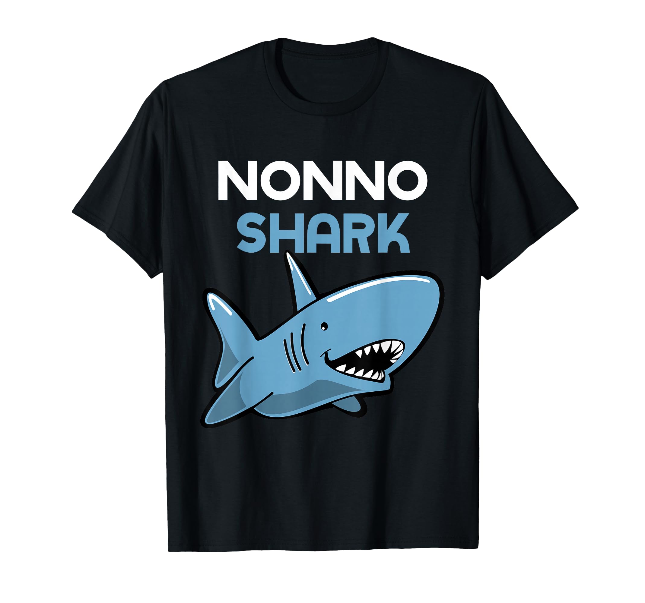 Nonno Shark Cool Funny Family T-Shirt