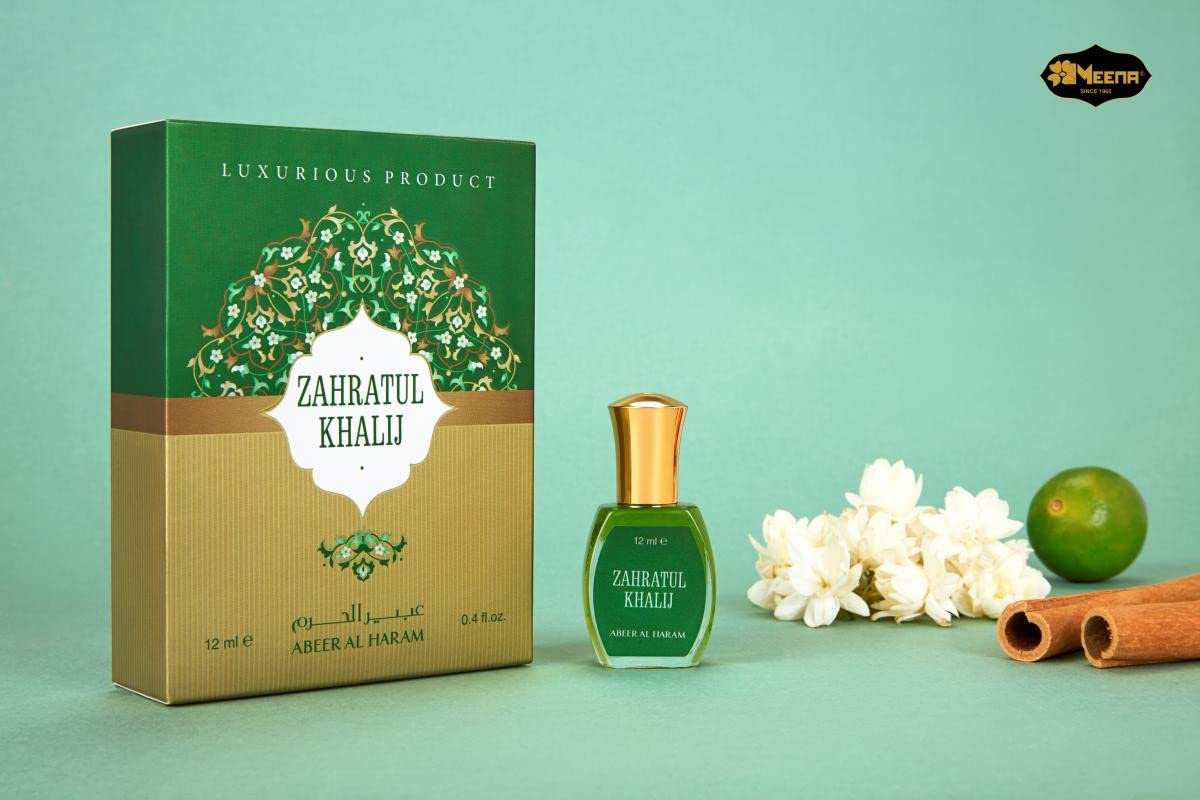 Zahratul Khalij Alcohol Free Attar Perfume Luxurious Product (12 ml)