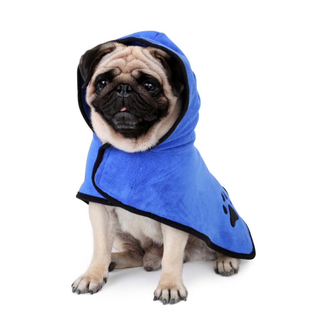 Housoutil Serviette de Séchage pour Animaux Peignoir pour Animaux Ultra Absorbant Réutilisable en Fibre pour Chien et Chat
