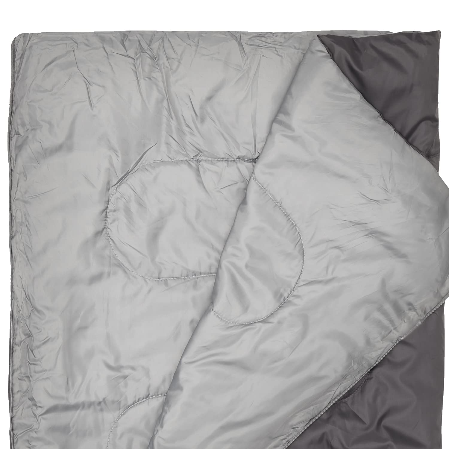 Campus Unisex Adult CUL701123404 Sleeping Bag, Grey, One Size, standard size - Image 2