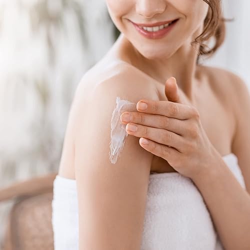 Miniatura 4 de Loción corporal y de manos Earth to Skin bálsamo corporal rico aceite de rosa mosqueta de té negro 8 onzas líquidas