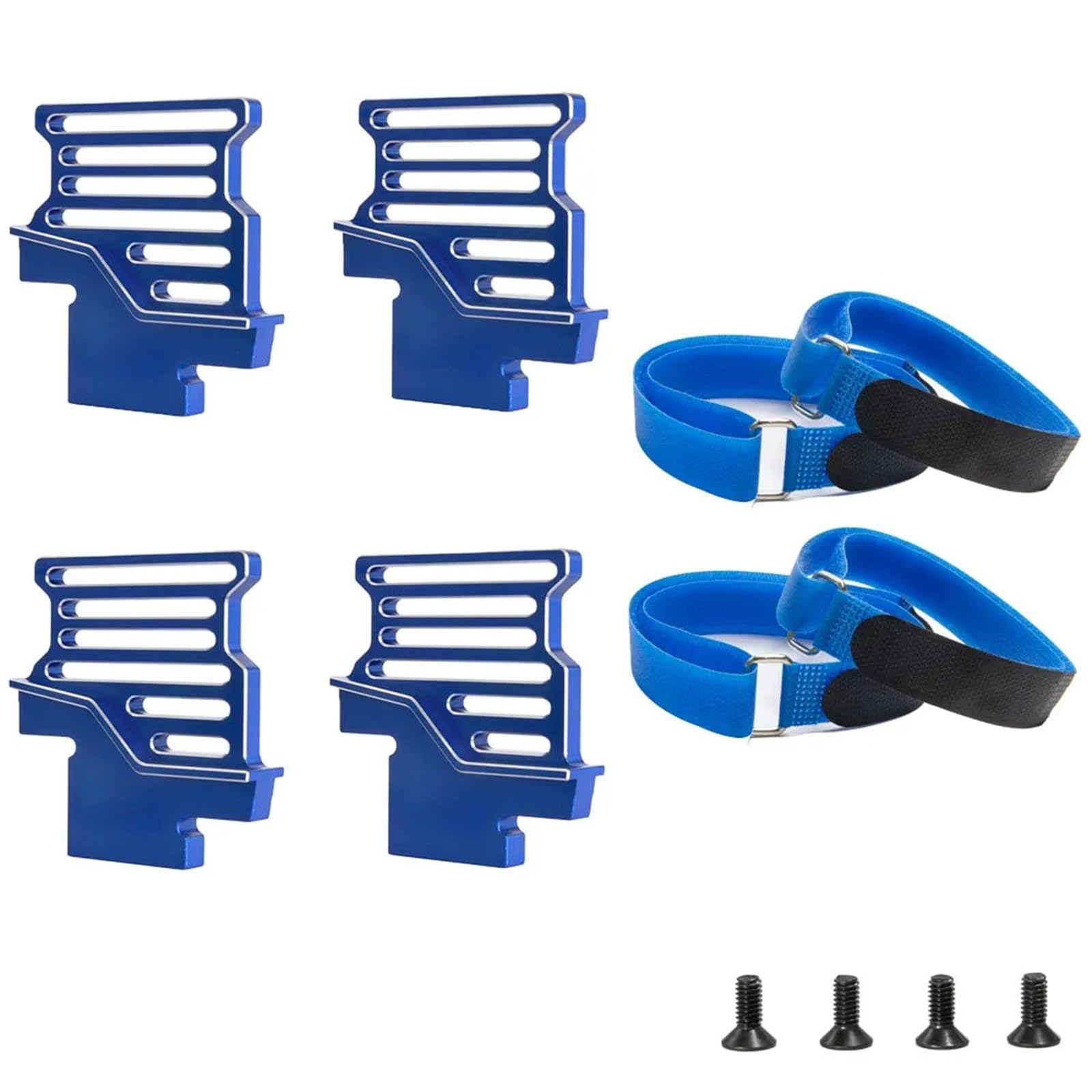 Compatible con TRAXXAS para XRT 8S 1/6 RC Piezas De Actualización Coche Accesorios Soporte Batería para Alto Metal Sujeción Correa Accesorios RC