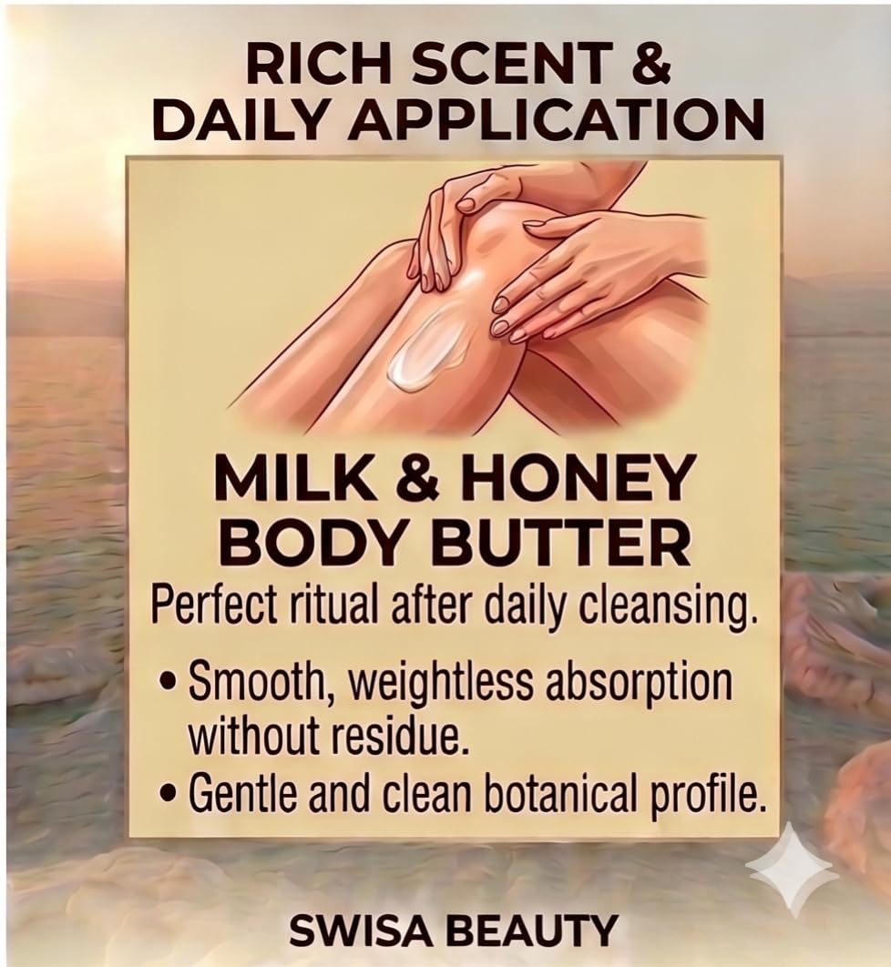 Masło do ciała, masło do ciała Dead Sea, 8 Ounce by Swisa Beauty