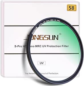 JONGSUN Filtro ND De 3.031 In, Filtro De Densidad Neutra Gris Graduado De Color 18 Capas Multicapa Vidrio Optico Schott B270 Csgnd8 0 9 3