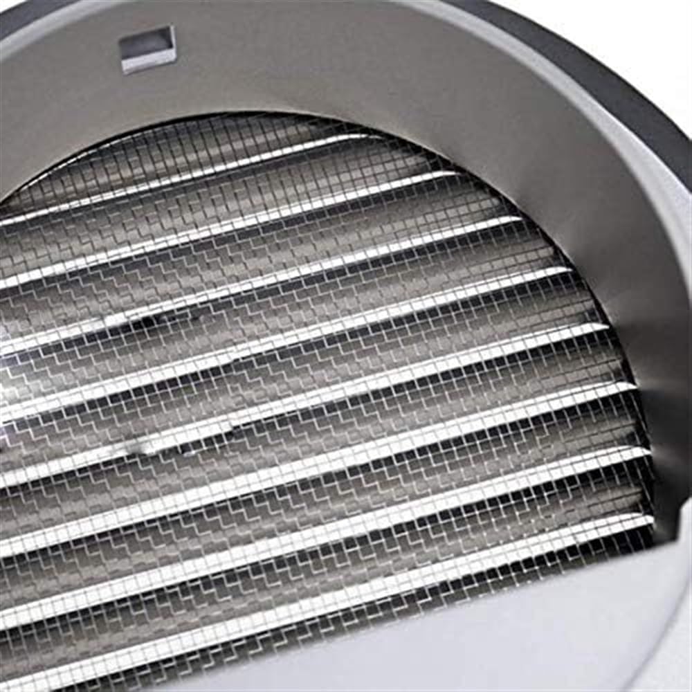 Chimney Cap, 304 Stainless Steel Chimney Cowl Ventilation Drain Cap Roof Vent Cap Rain Louver Cap Windproof Cap
