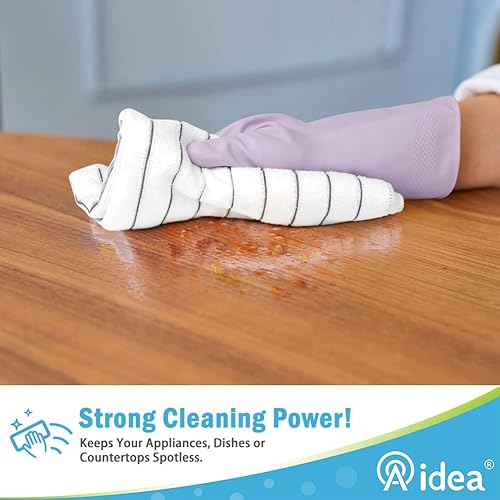 Miniatura 3 de AIDEA - Paños de limpieza de microfibra, muy suaves, altamente absorbentes, sin pelusas, sin rayones; para uso en el hogar, cocina, automóvil,