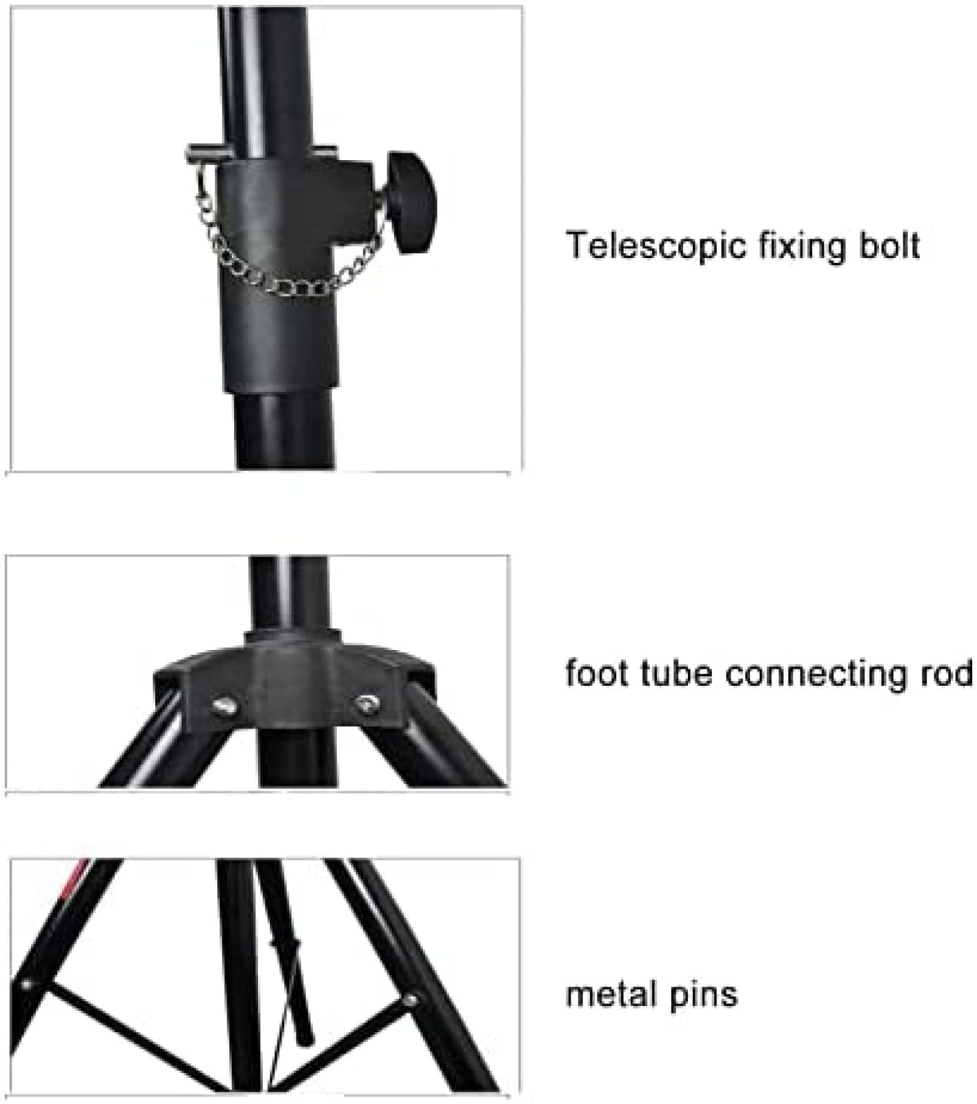 Soporte De Proyector, Soporte De Trípode Multifuncional, Soporte De Suelo Portátil Ajustable Para Trípode, Soporte De Suelo Para Proyector De Trípode, Altura Ajustable De 70 Cm A 130 Cm, Para Proy