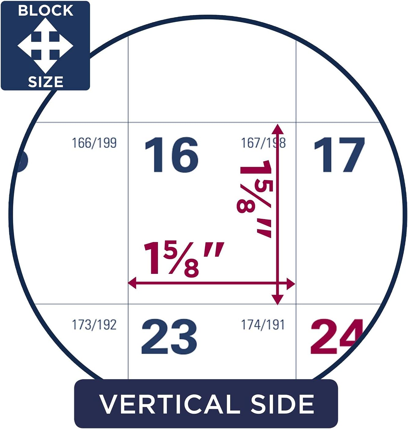 2022 Erasable Calendar, Dry Erase Wall Planner by AT-A-GLANCE, 12" x 16", Small, Vertical/Horizontal, Reversible, Compact (PM330B28) : Office Products
