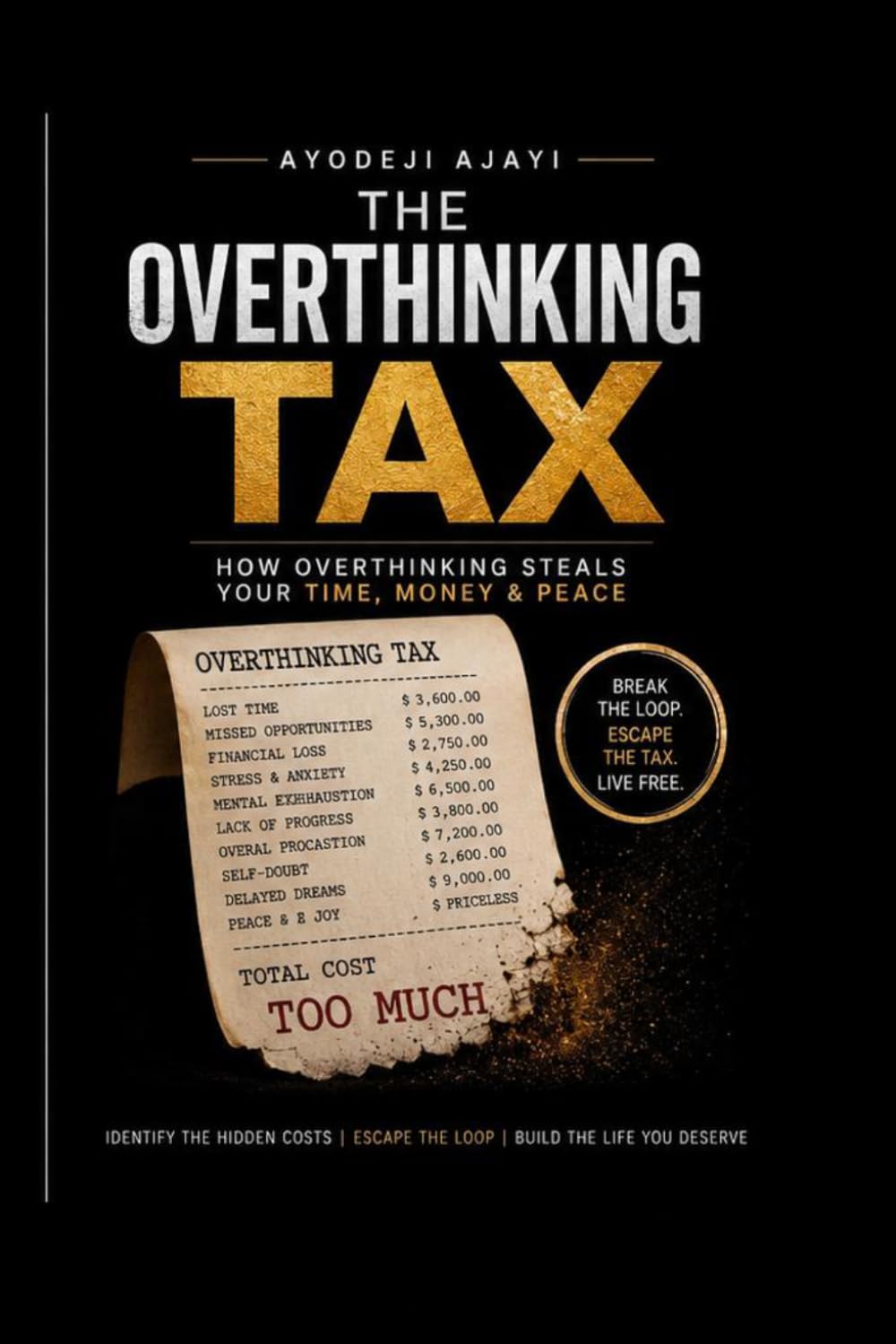 THE OVERTHINKING TAX: HOW OVERTHINKING STEALS YOUR TIME, MONEY & TIME