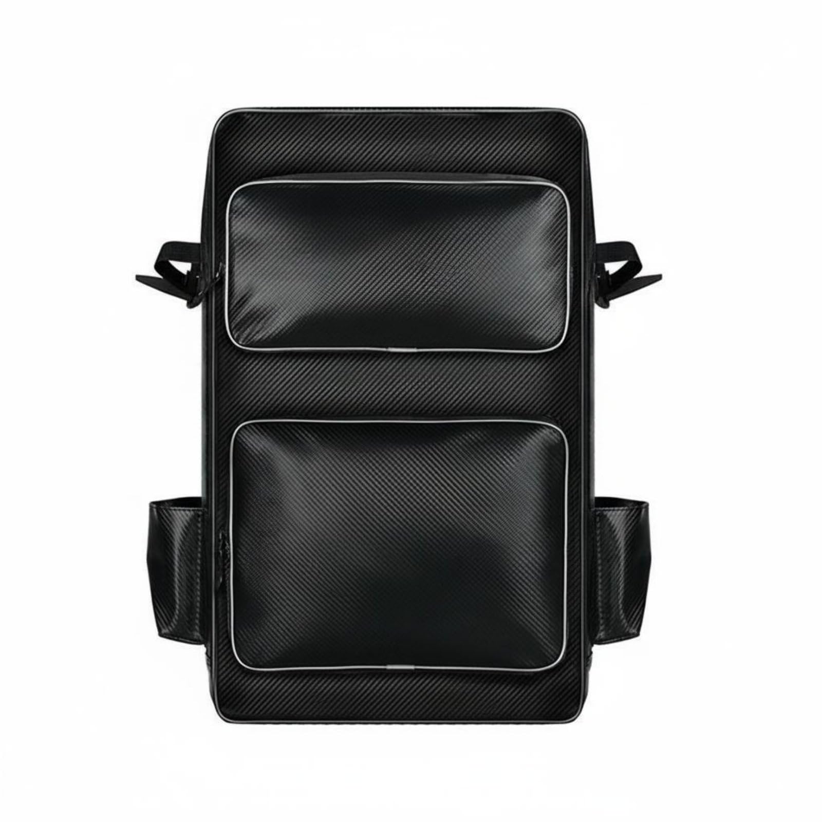Perfeclan Bolsa para Silla de Pesca Mochila de Carga Estuche Plegable para Silla Bolso Organizador de Herramientas y Señuelos en Oxford y PU Adecuada para Pesca, 71 41 19cm