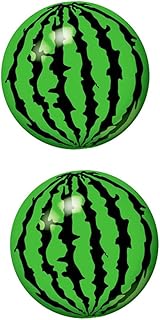 Toyvian 3 Pçs Brinquedos De Piscina Brinquedos De Praia Para Crianças Bolas De Balão Para Crianças Verão Inflável Melancia Brinquedo Bolas De Piscina Verde Infláveis Bolas De Jogo