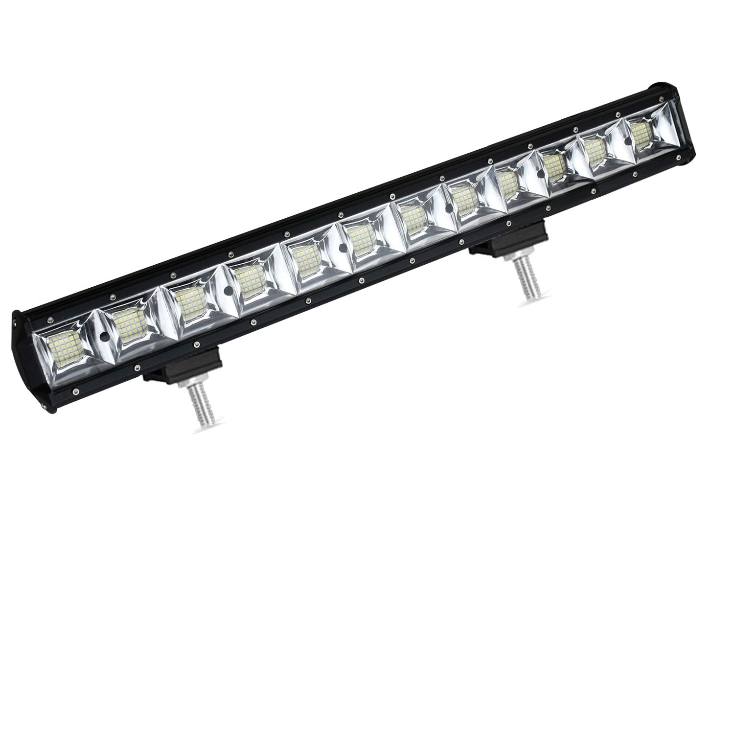 LED Work Light Bar 25 Inch Double Row Flood Work Light 7D Off Road Lights for 4WD 4x4 Truck Car Pickup Boat Fog Lamp (25 Inch)