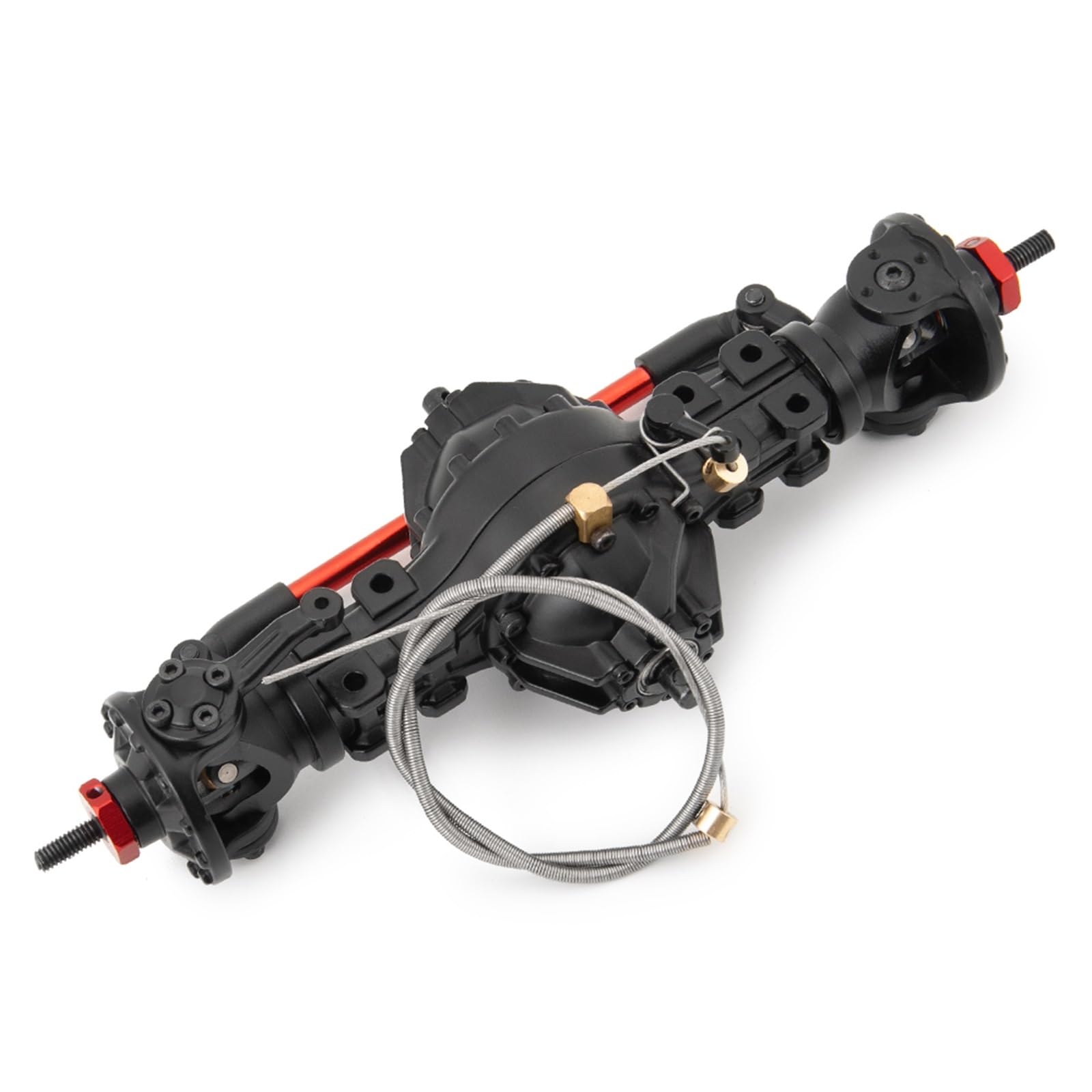 RC-Autoteile Zubehör Für Tamiya 1/14 Metall Vorderachse Hinterachse Medium Differential Achse Eingebautes Getriebe RC Anhänger Traktor Abschleppwagen Teile RC Auto Zubehör