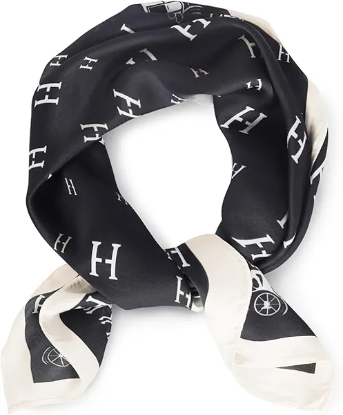 EXTREE Fashion Silky Satin Headscarf for Women Girls: Exquisite Pattern Lightweight Silk Graceful Scarfs 27.5 x 27.5 inches